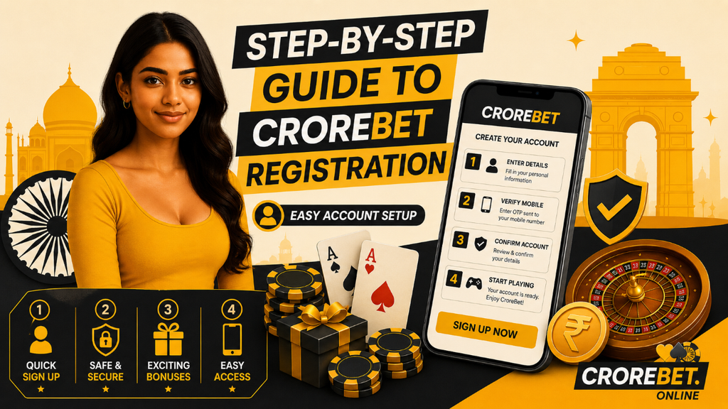 Step-by-Step Guide to CroreBet Registration